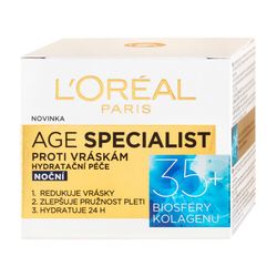 L´Oréal Paris Age Specialist 35+ noční krém proti vráskám 50ml