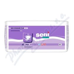 SENI STANDARD AIR PLUS LARGE KALHOTKY ABSORPČNÍ PRODYŠNÉ NOČNÍ, BOKY 100-150CM,