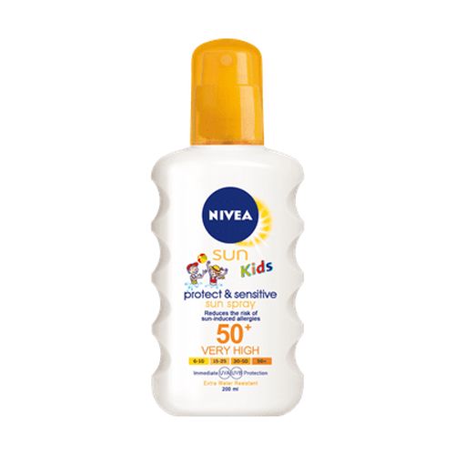 NIVEA SUN dět.opal.sprej sensit.OF50+ 200ml 85847