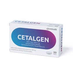 CETALGEN 500MG/200MG potahované tablety 20 II