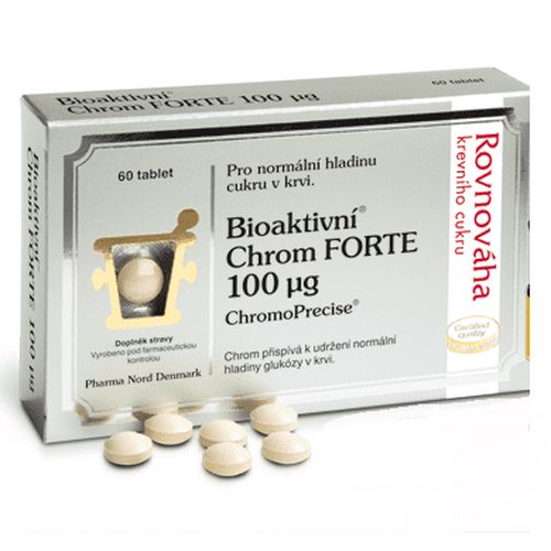 Bioaktivní Chrom FORTE 100mcg tbl.60