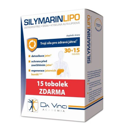 SILYMARIN LIPO Da Vinci Academia 30+15 tobolek