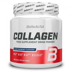 BioTech Collagen 300g black raspberry