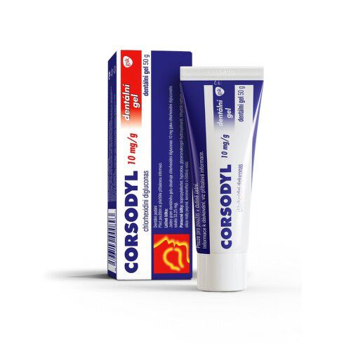 CORSODYL 10MG/G DNT GEL 1X50G