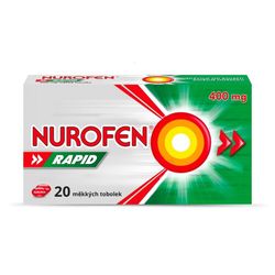 NUROFEN RAPID 400MG měkké tobolky 20