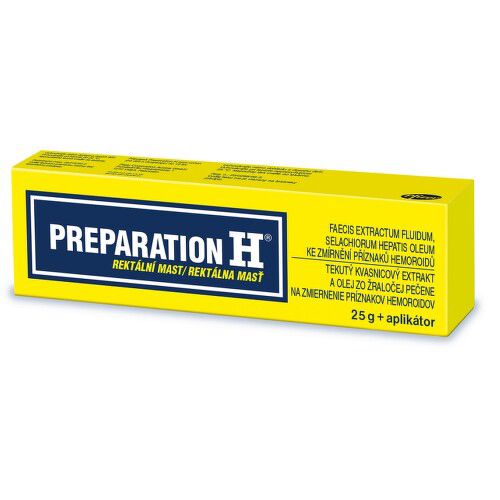 PREPARATION H 10MG/G+30MG/G rektální mast 25G