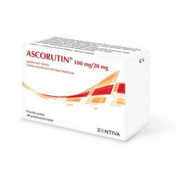 ASCORUTIN 100MG/20MG potahované tablety 100(4X25)