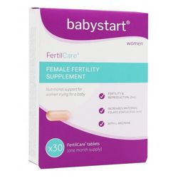 Babystart FertilCare vitaminy s kyselinou listovou 30 kapslí