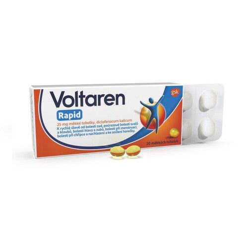 VOLTAREN RAPID 25MG měkké tobolky 20 I