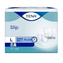 TENA SLIP PLUS LARGE KALHOTKY ABSORPČNÍ ZALEPOVACÍ,vel. L (30 ks)