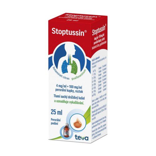 STOPTUSSIN perorální kapky, roztok 25ML