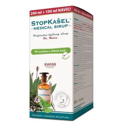 STOPKAŠEL Medical sirup Dr. Weiss 200+100ml NAVÍC