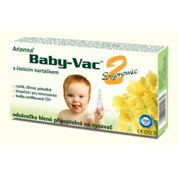 Arianna Baby-Vac 2 odsávačka hlenů s čisticím kartáčkem