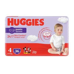 HUGGIES Pants Jumbo 4 9-14kg 36ks