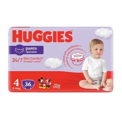 HUGGIES Pants Jumbo 4 9-14kg 36ks
