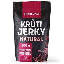 Allnature Turkey Natural Jerky sušené krůtí maso 100g