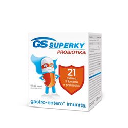 GS Superky probiotika cps.60+20 ČR/SK