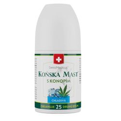 Koňská mast s konopím chladivá roll-on 90ml