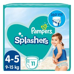 Pampers Splashers Plenkové kalhotky velikost 4 11 ks