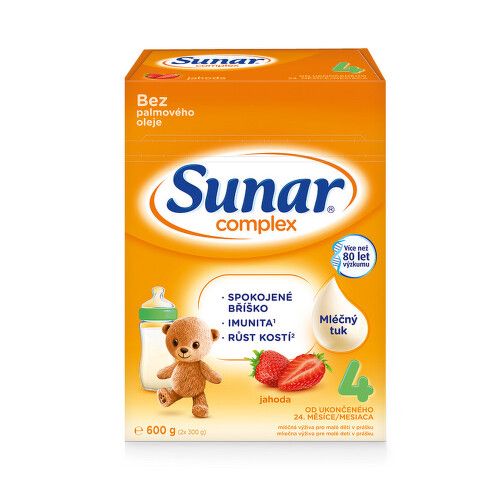 Sunar Complex 4 jahoda 600g