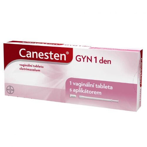 CANESTEN GYN 1 DEN 0,5G vaginální neobalené tablety 1