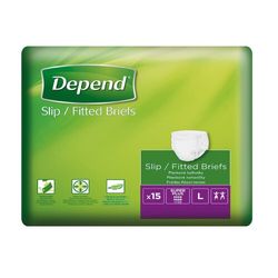 Depend Slip Super Plus inkontinenční kalhotky vel.L 15ks