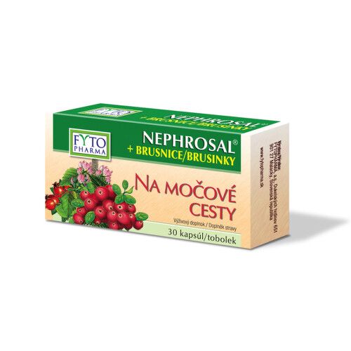 Nephrosal+brusinky na moč.cesty Fytopharma cps.30