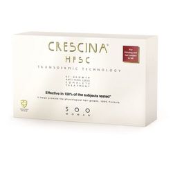 Crescina Transdermic péče na podporu růstu vlasů a proti vypadávání vlasů (stupeň 500) ženy, 20x3,5ml
