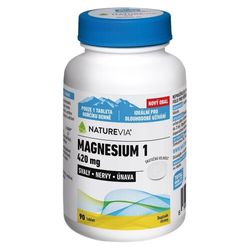 NatureVia Magnesium 1 420mg tbl.90