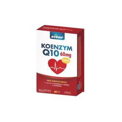 VITAR Koenzym Q10 60mg + Selen + Vitamin E + Thiamin 60 kapslí