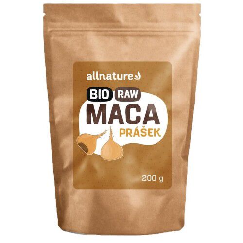 Allnature Maca prášek RAW BIO 200g