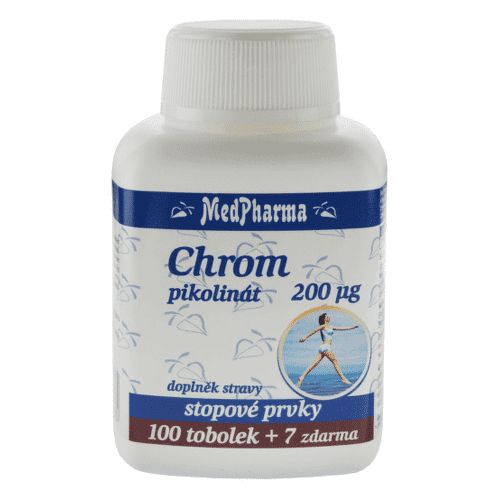 MedPharma Chrom pikolinát 200mcg tob.107