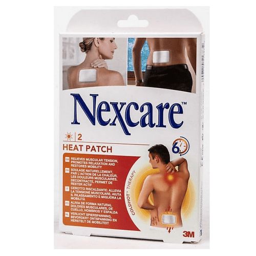 3M Nexcare Hřejivá náplast 95x130mm 2ks