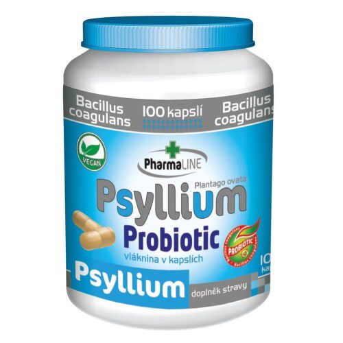 Psyllium Probiotic 100 kapslí